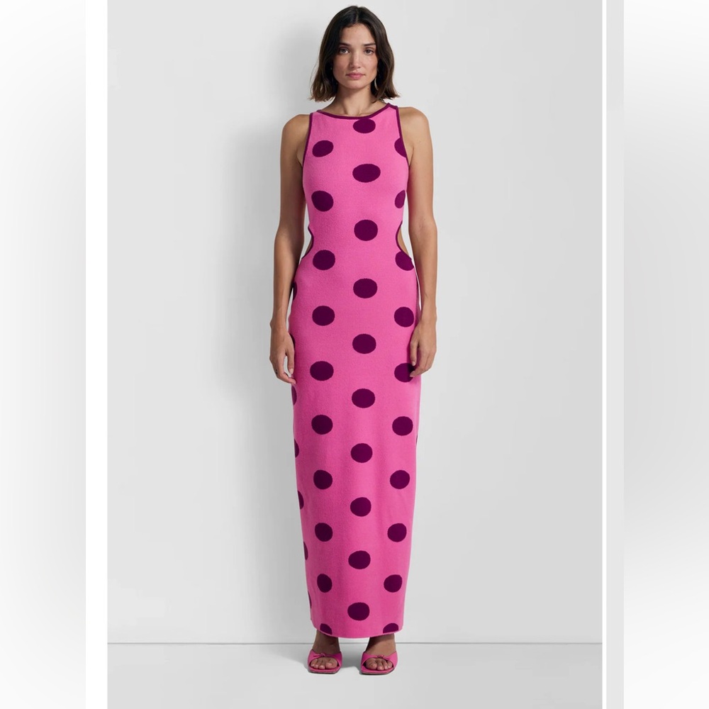 The Wolf Gang Mira Knitted Maxi Dress